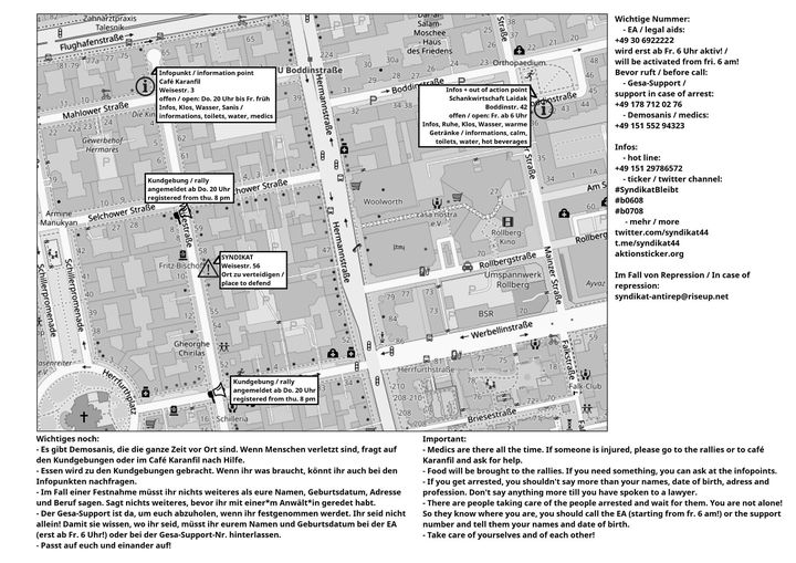 Alle Informationen Zur Lange Nacht Der Weisestraße Syndikat Bleibt Autonome Neuköllner Antifa 7769